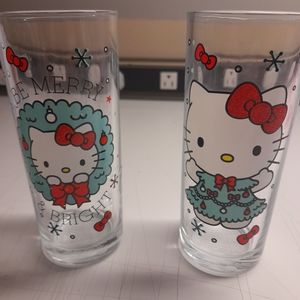 Holiday glassware